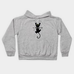 Sharp Cat ! Kids Hoodie